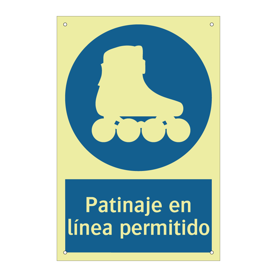 Patinaje en línea permitido