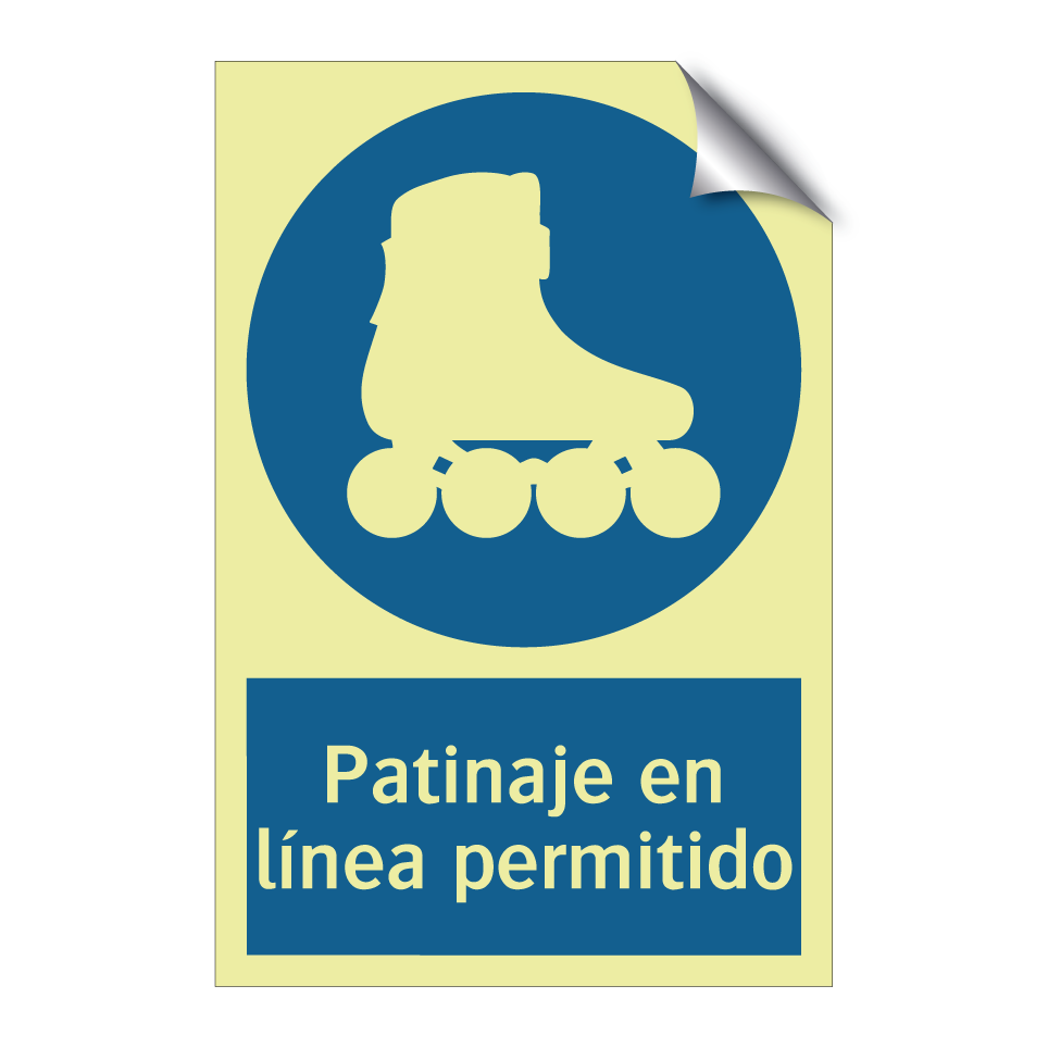Patinaje en línea permitido