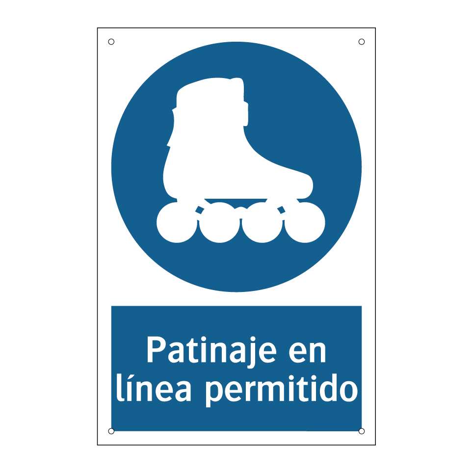 Patinaje en línea permitido
