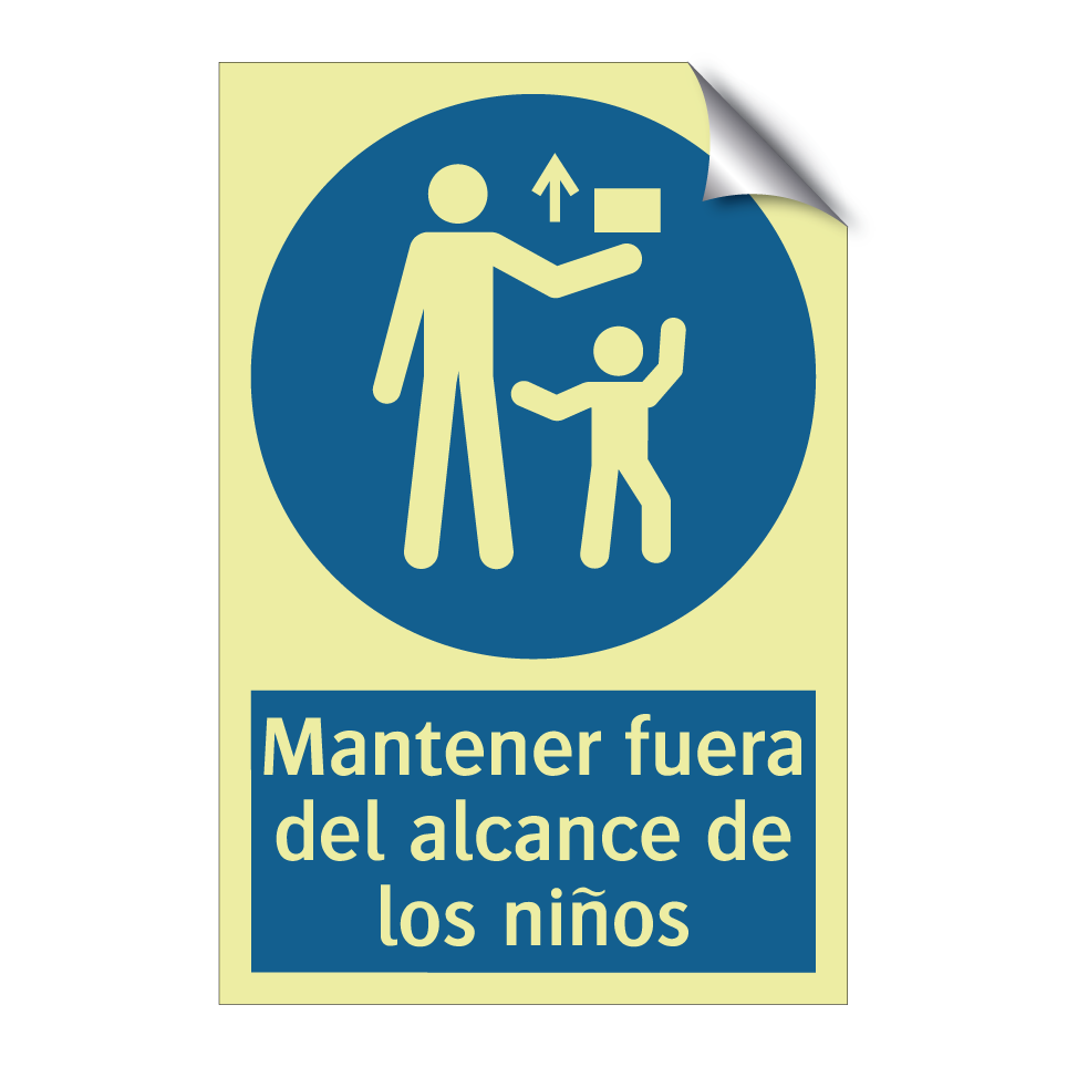 Mantener fuera del alcance de los niños