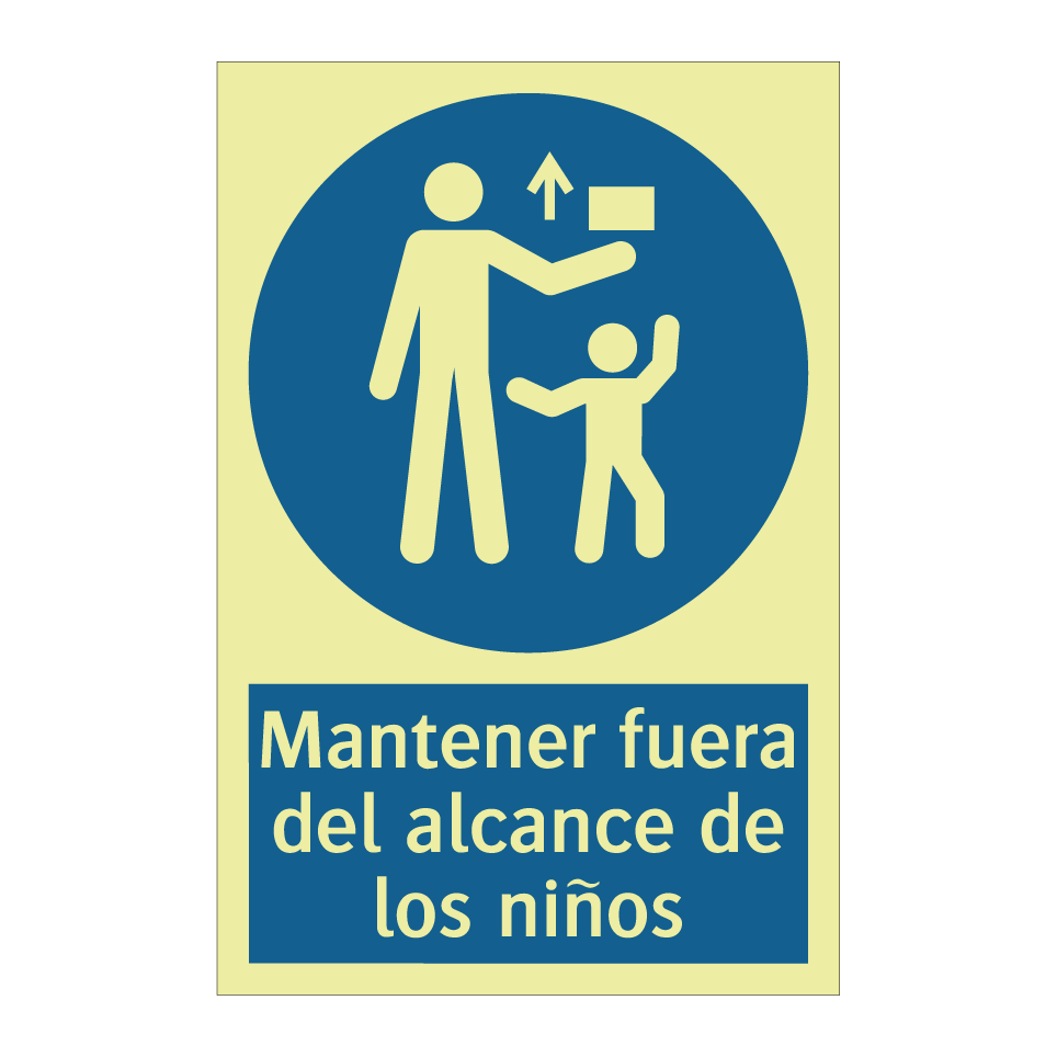 Mantener fuera del alcance de los niños