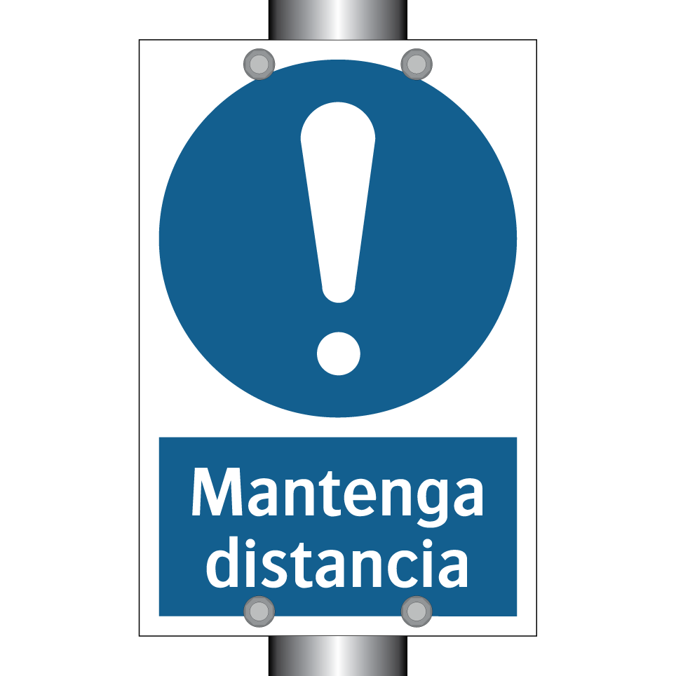 Mantenga distancia