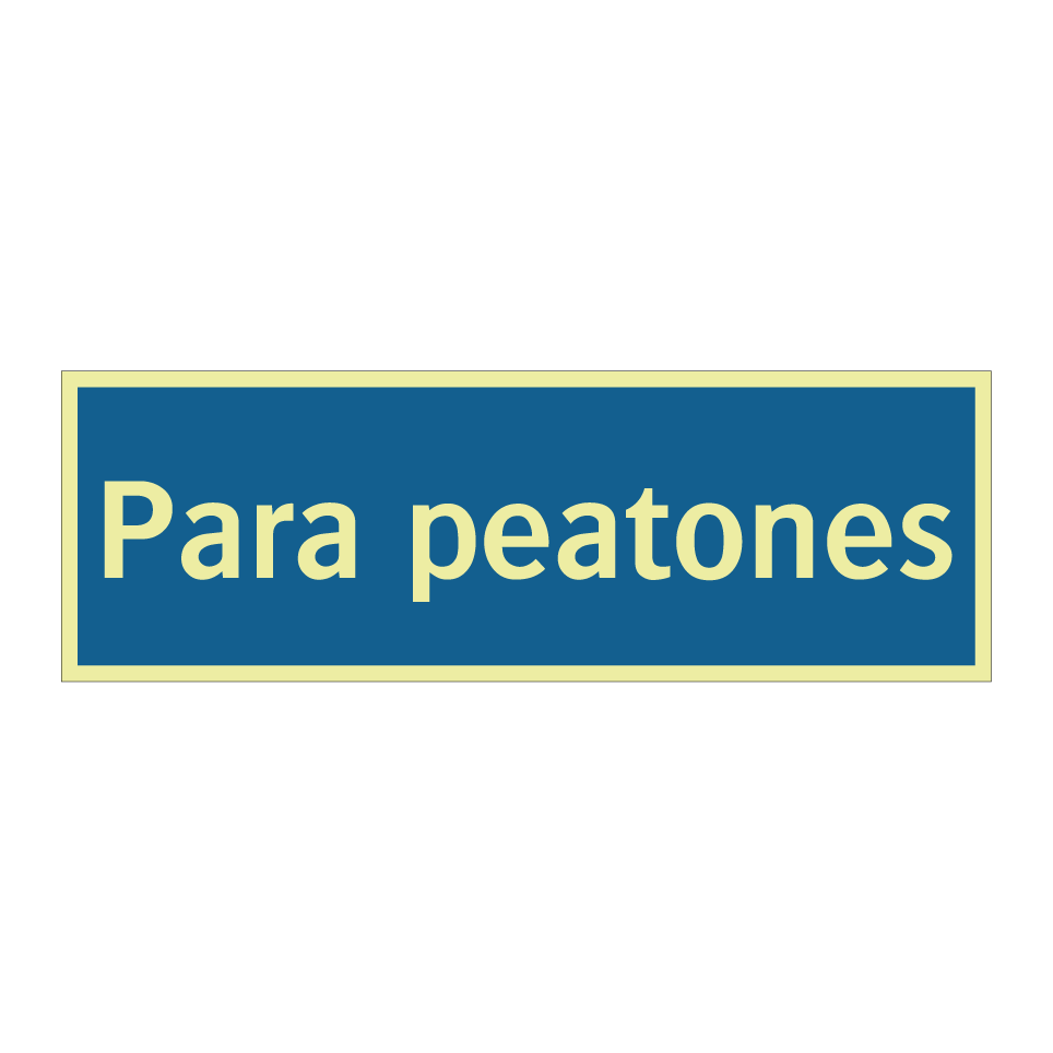 Para peatones
