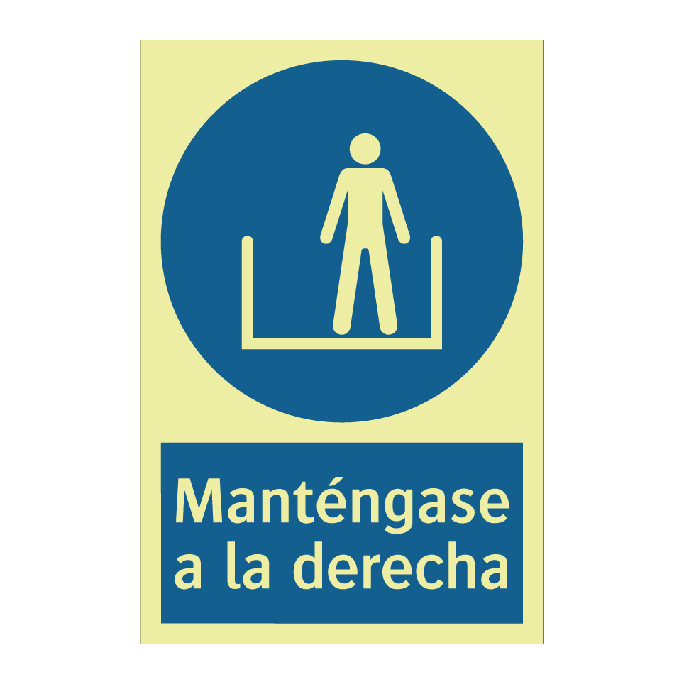 Manténgase a la derecha
