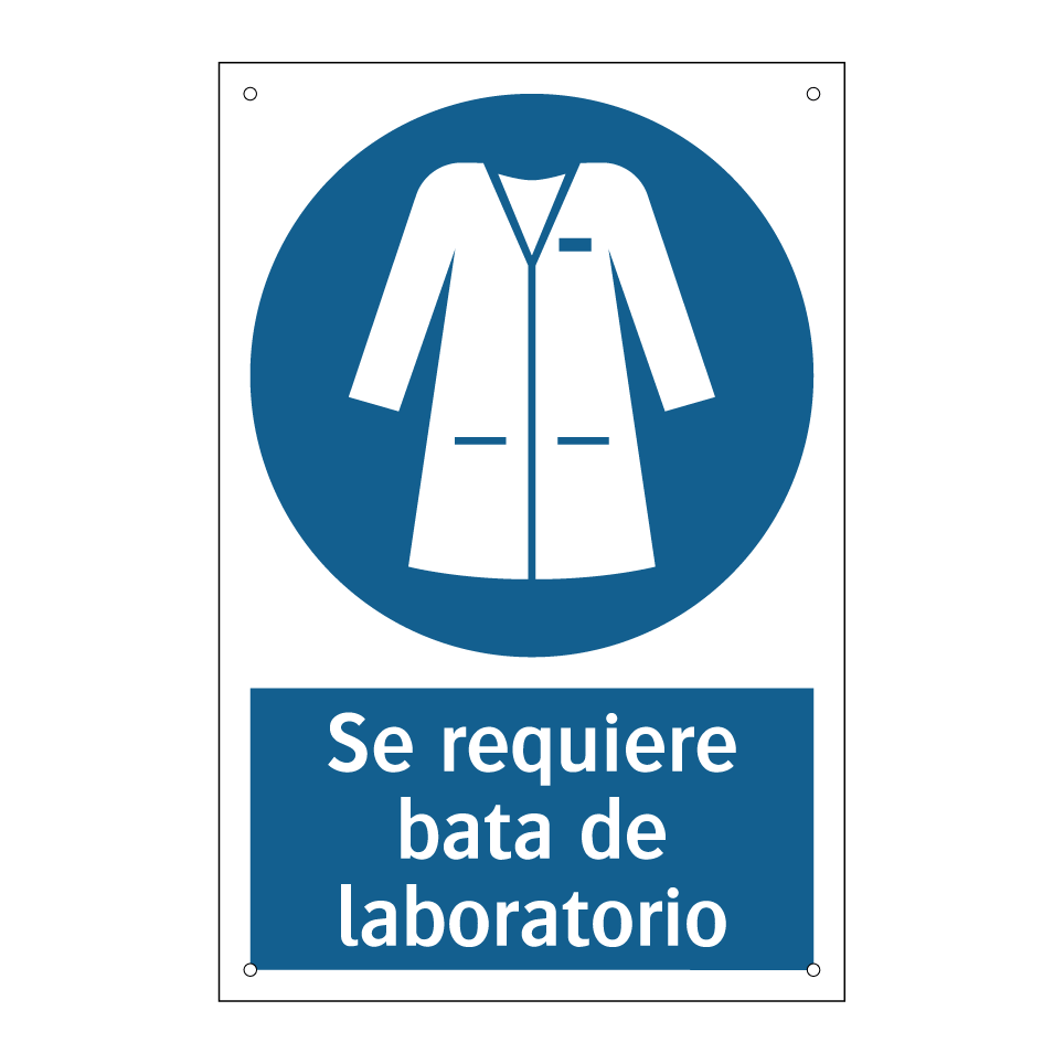 Se requiere bata de laboratorio