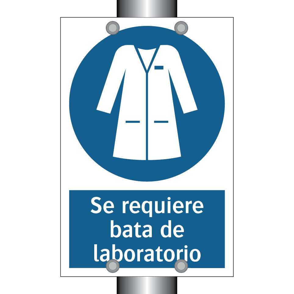 Se requiere bata de laboratorio
