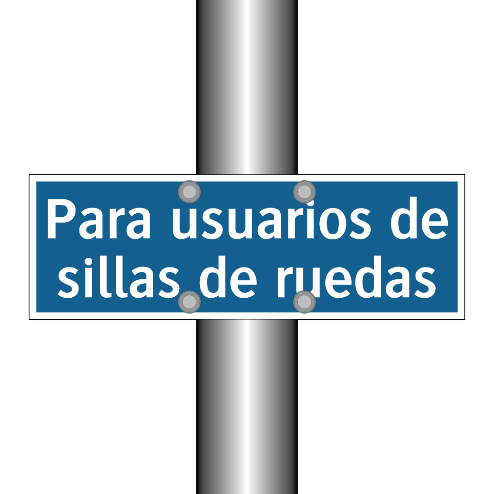 Para usuarios de sillas de ruedas