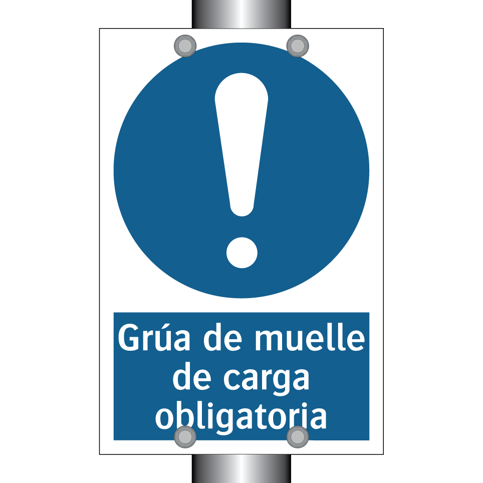 Grúa de muelle de carga obligatoria
