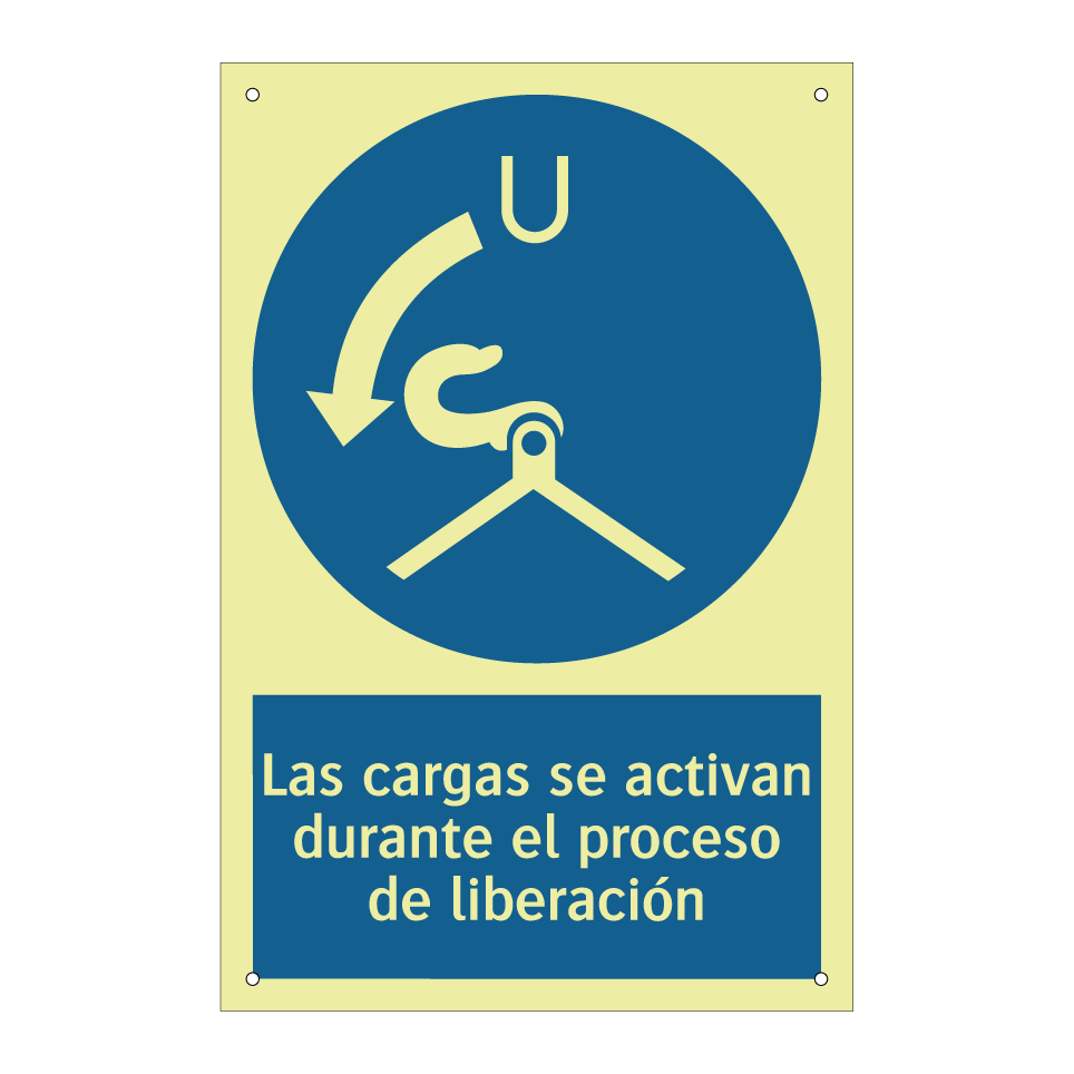 Las cargas se activan durante el proceso de liberación