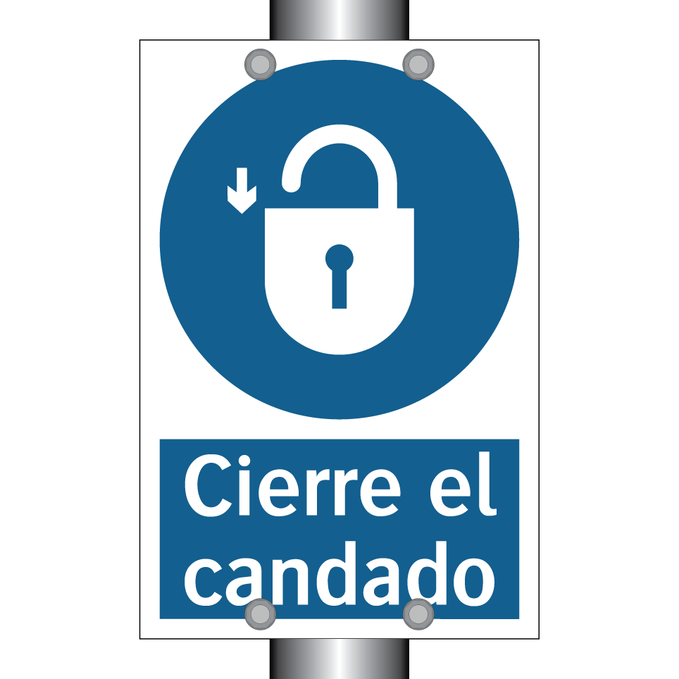 Cierre el candado