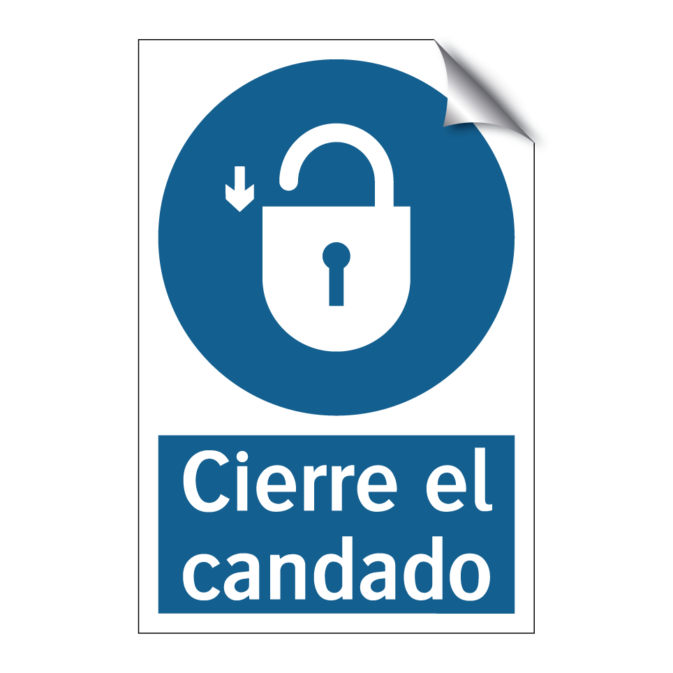 Cierre el candado