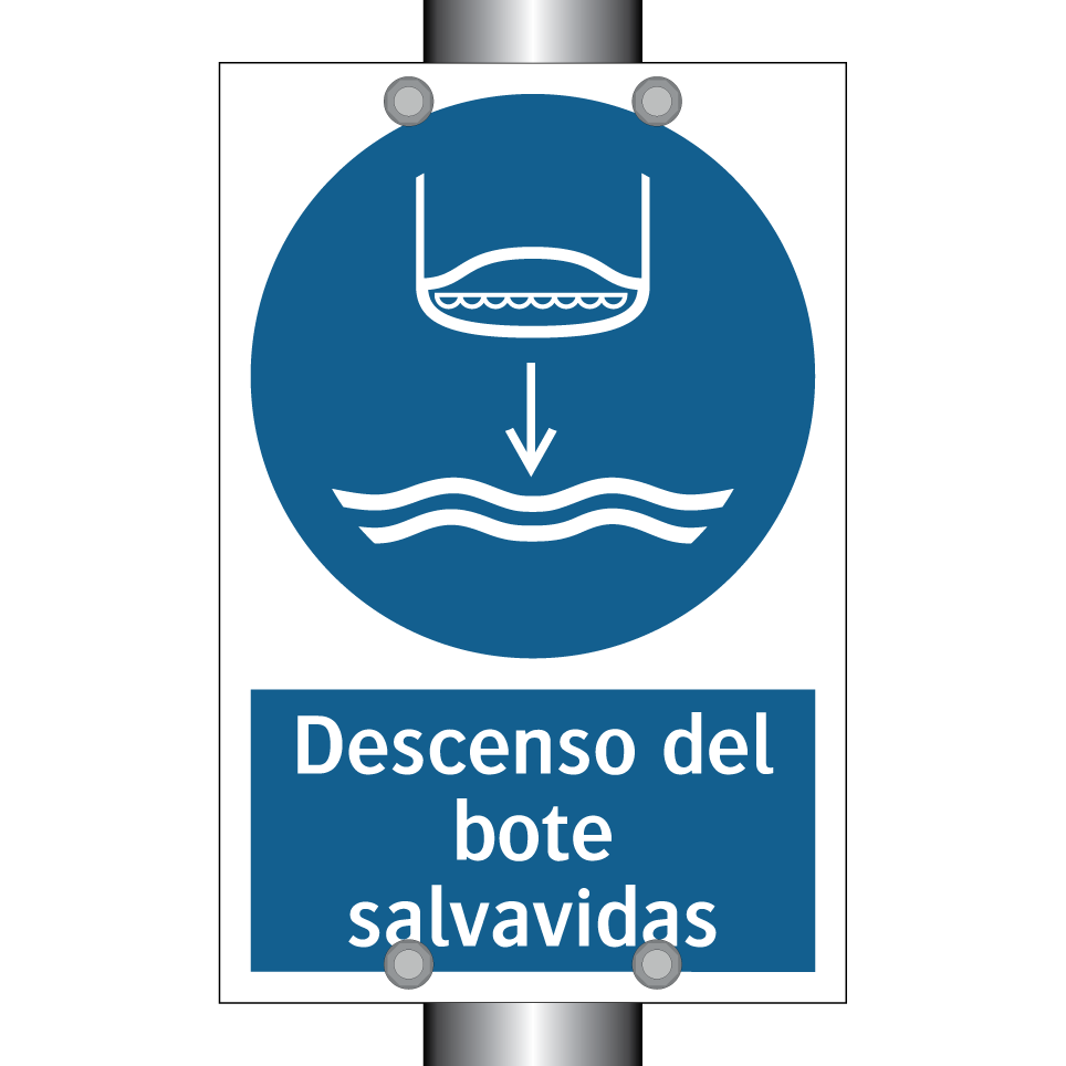 Descenso del bote salvavidas