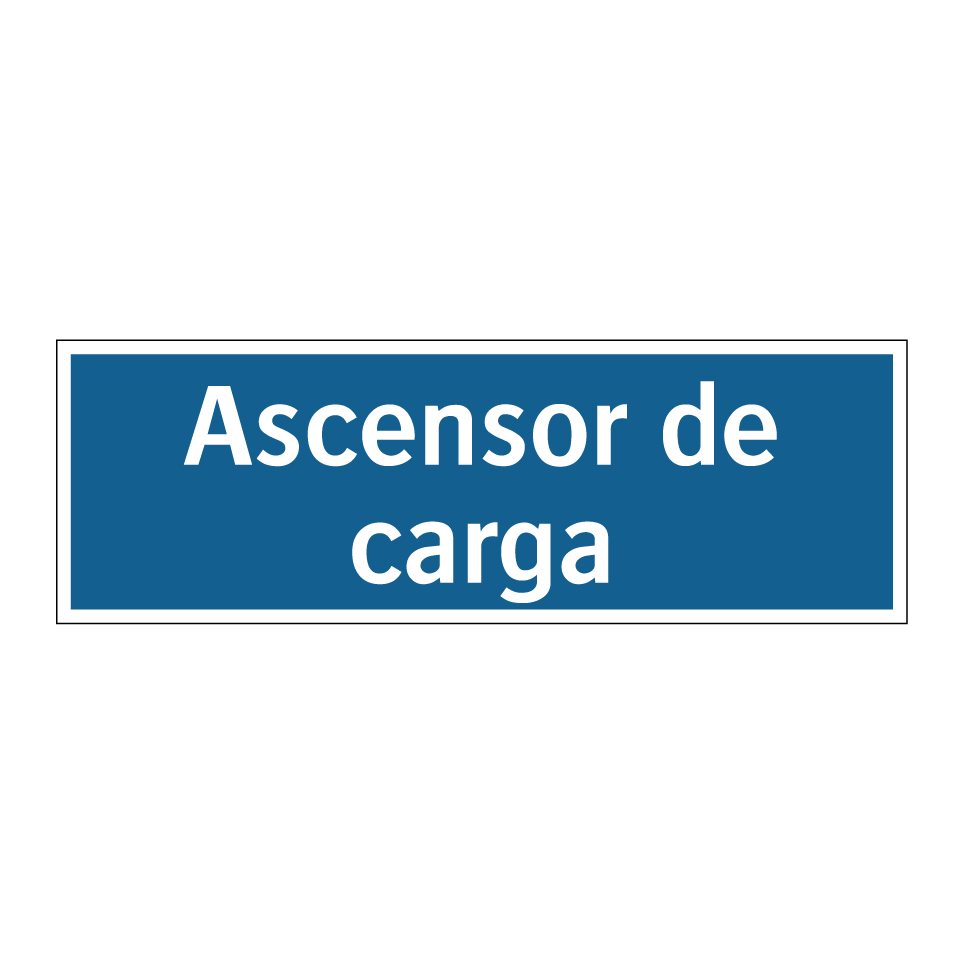 Ascensor de carga