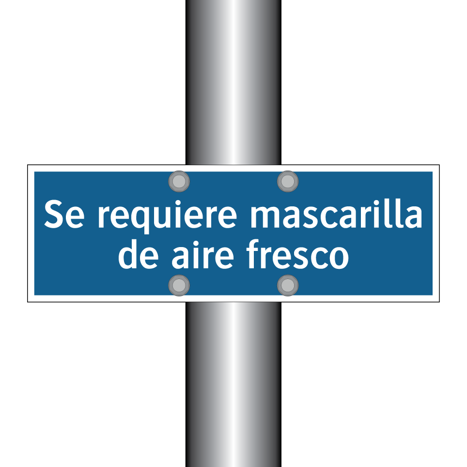 Se requiere mascarilla de aire fresco