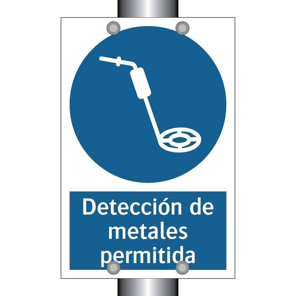 Detección de metales permitida