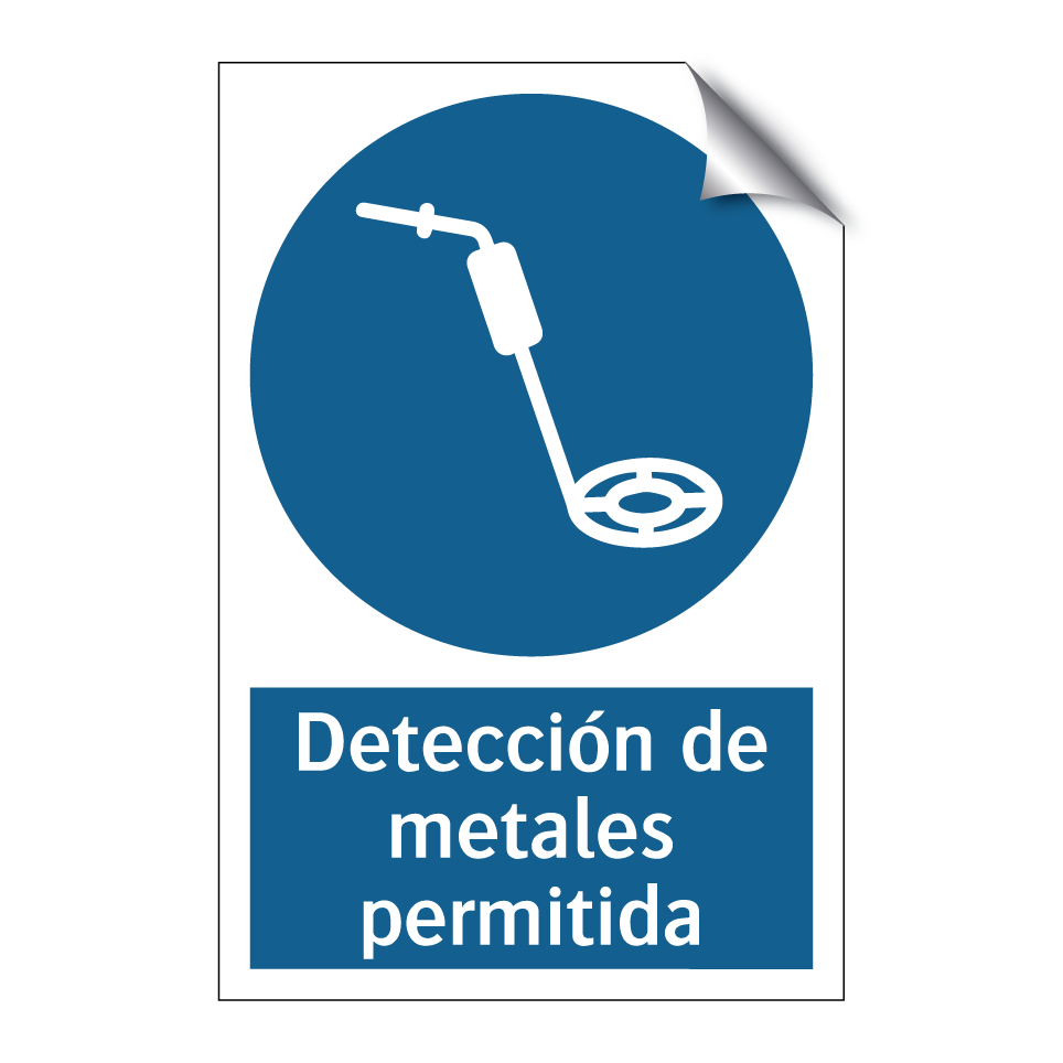 Detección de metales permitida