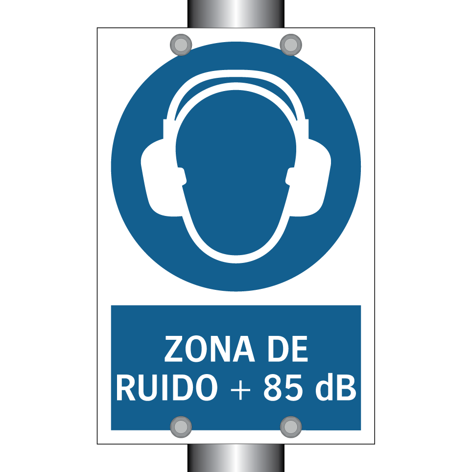ZONA DE RUIDO + 85 dB