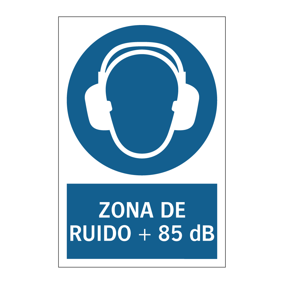 ZONA DE RUIDO + 85 dB