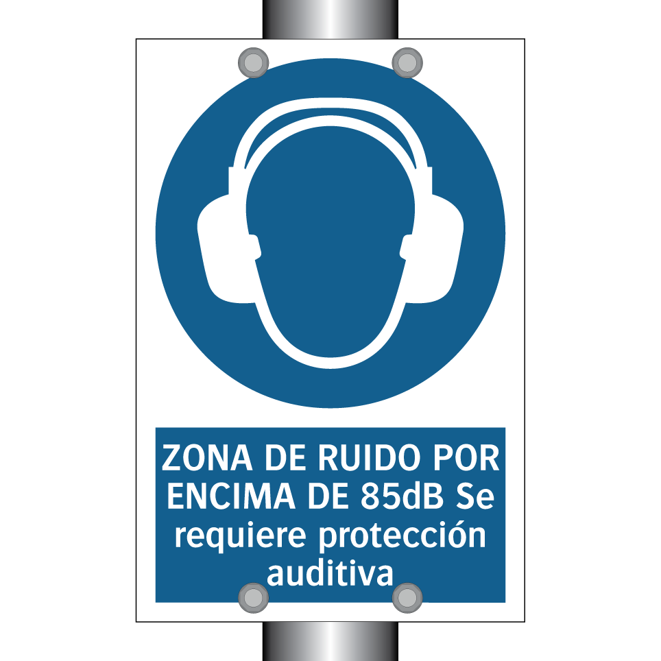 ZONA DE RUIDO POR ENCIMA DE 85dB Se requiere protección auditiva