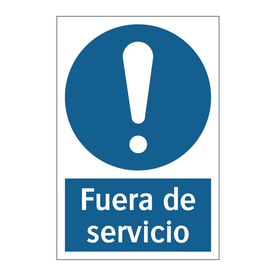 Fuera de servicio