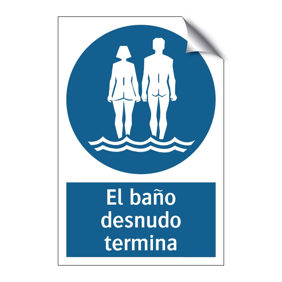 El baño desnudo termina