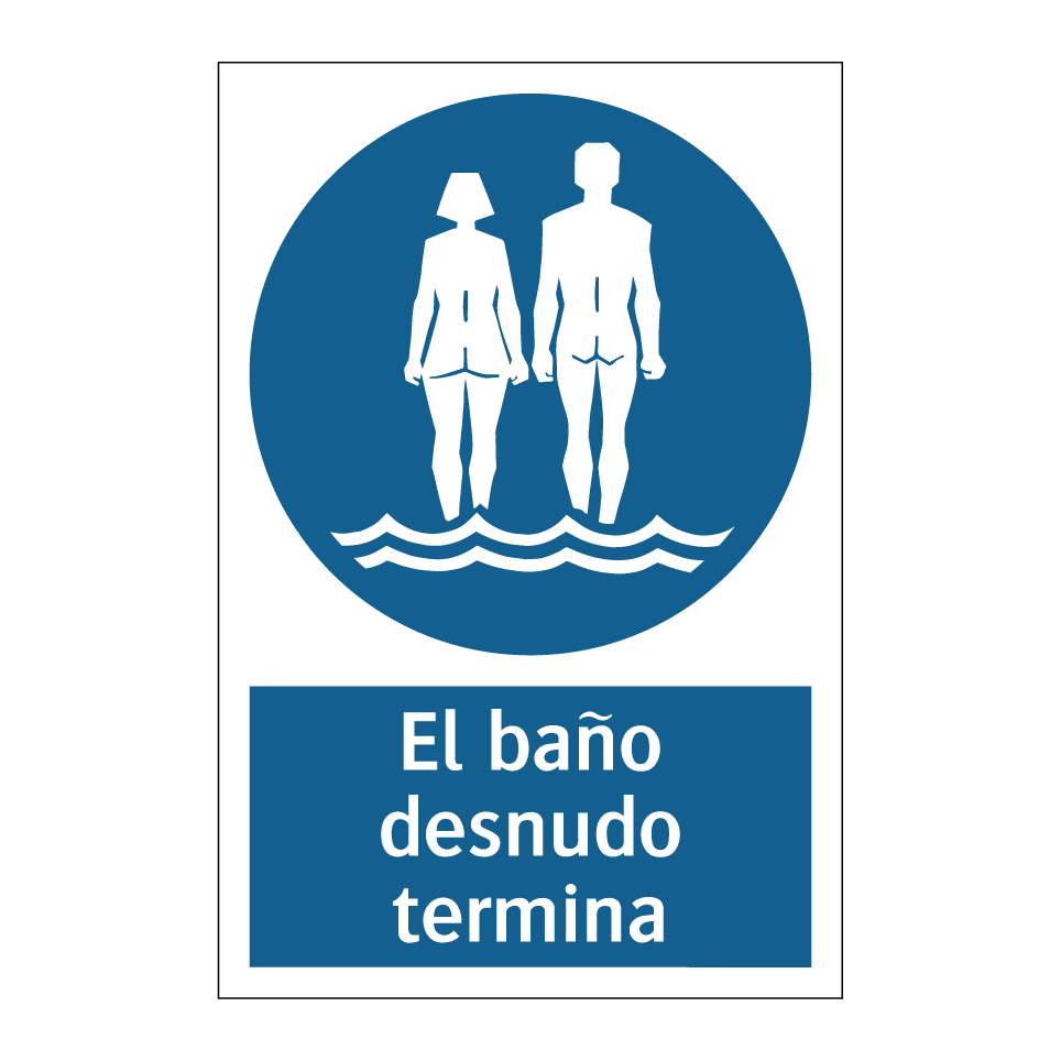 El baño desnudo termina