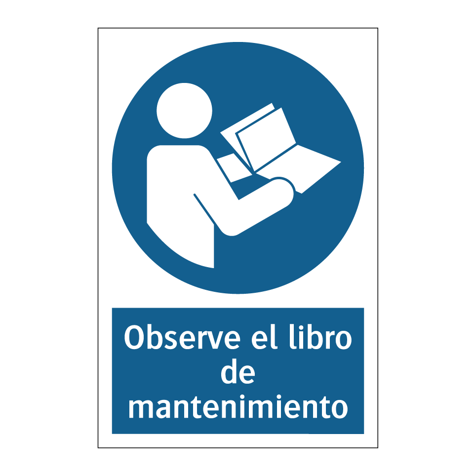 Observe el libro de mantenimiento