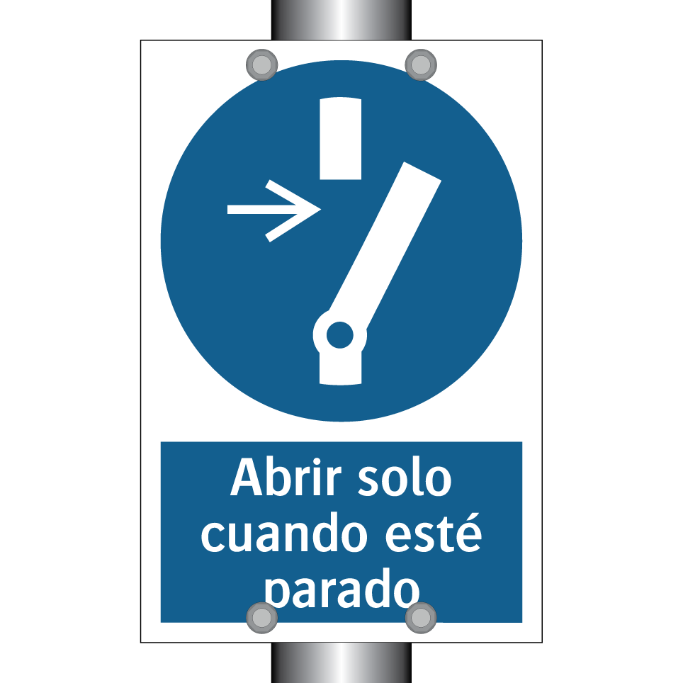 Abrir solo cuando esté parado