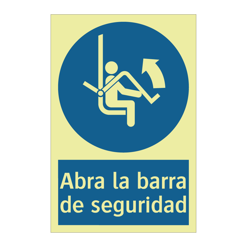 Abra la barra de seguridad