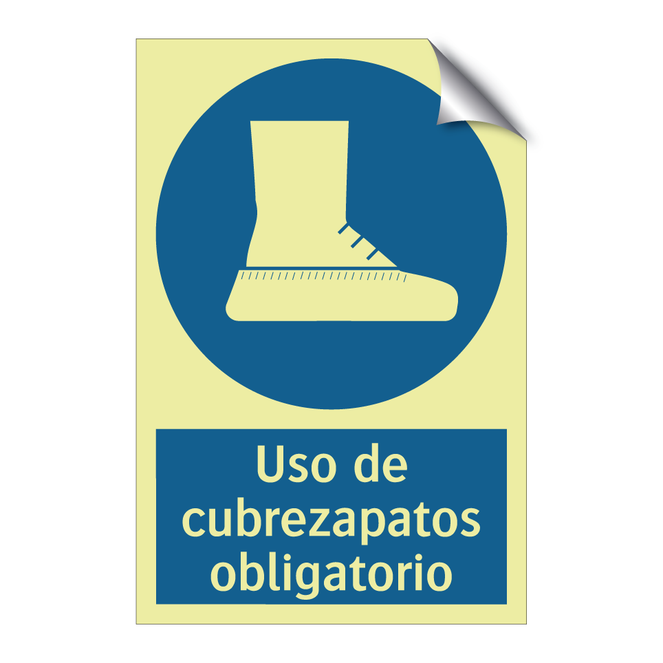 Uso de cubrezapatos obligatorio