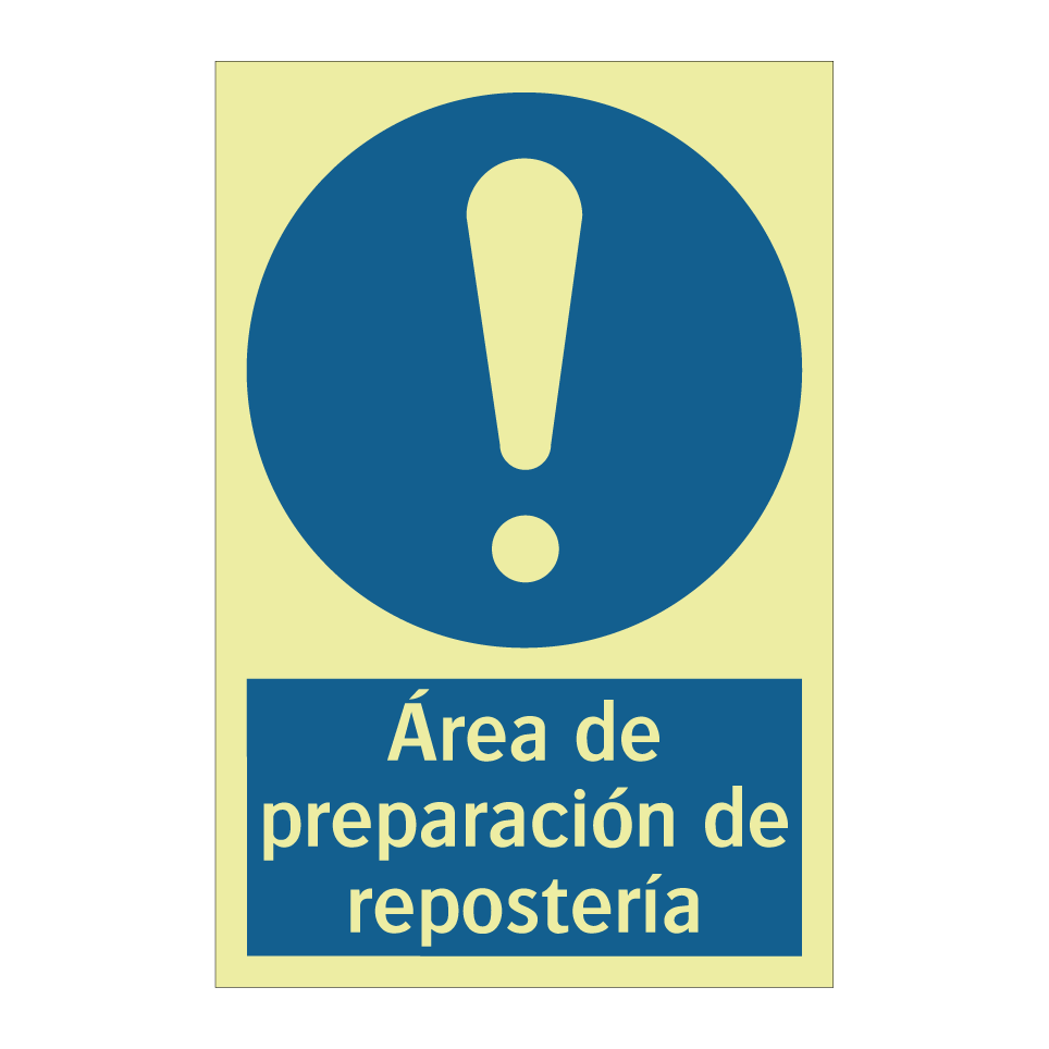 Área de preparación de repostería
