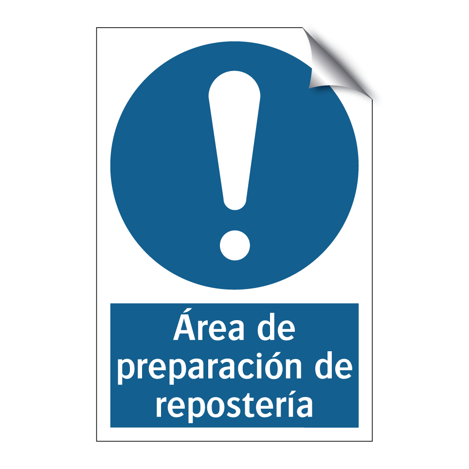 Área de preparación de repostería