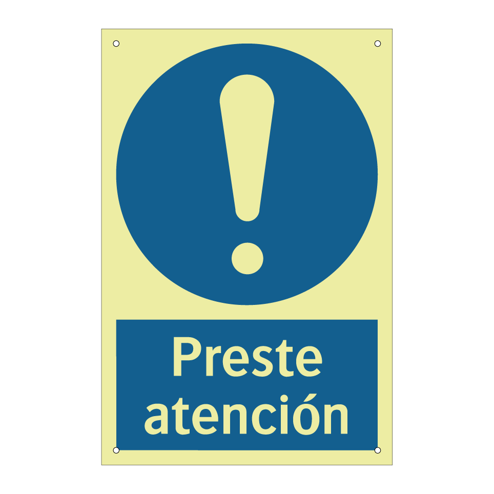 Preste atención