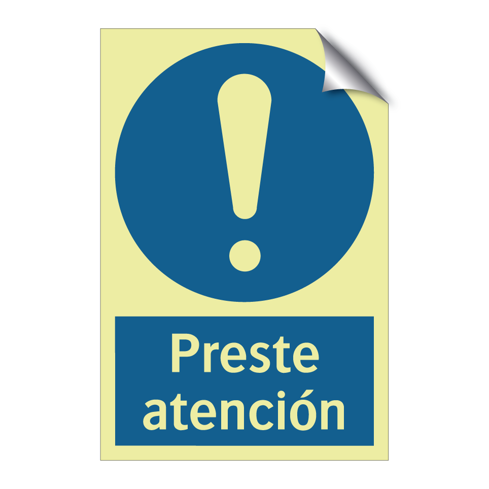 Preste atención