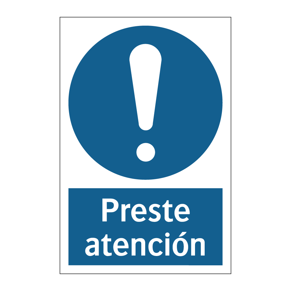 Preste atención