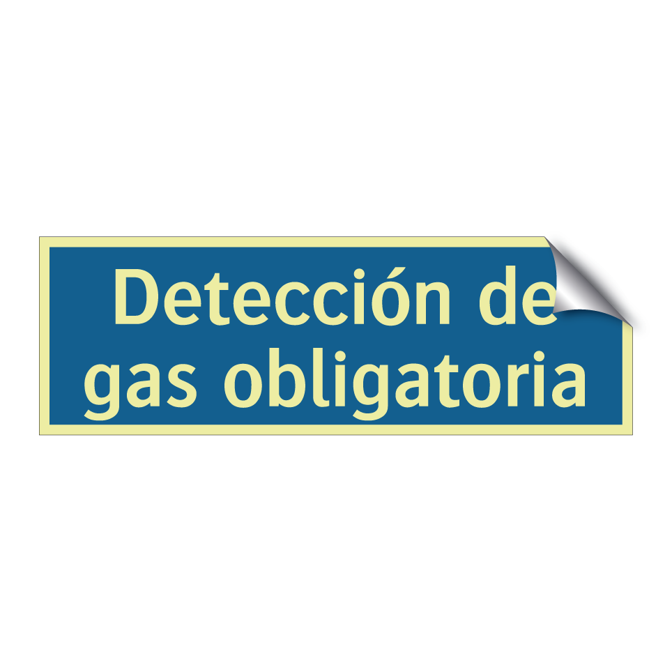 Detección de gas obligatoria