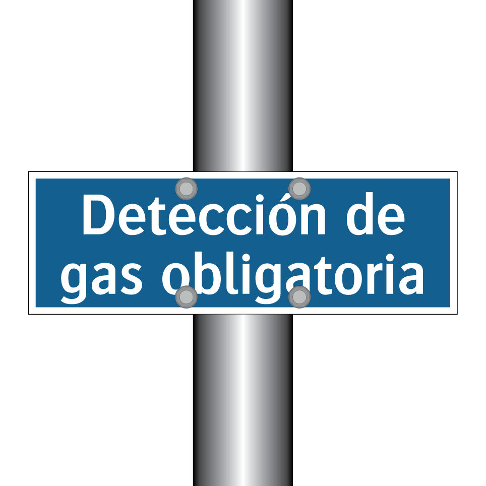 Detección de gas obligatoria