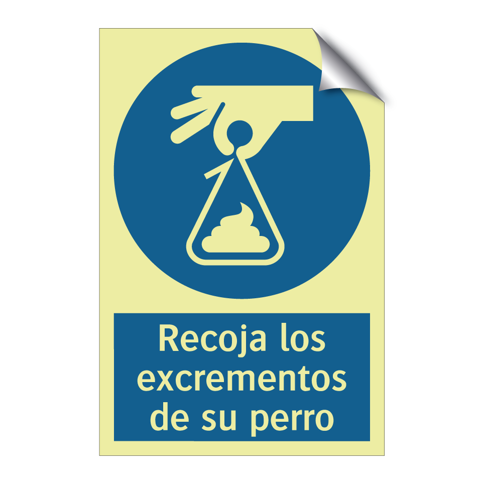 Recoja los excrementos de su perro