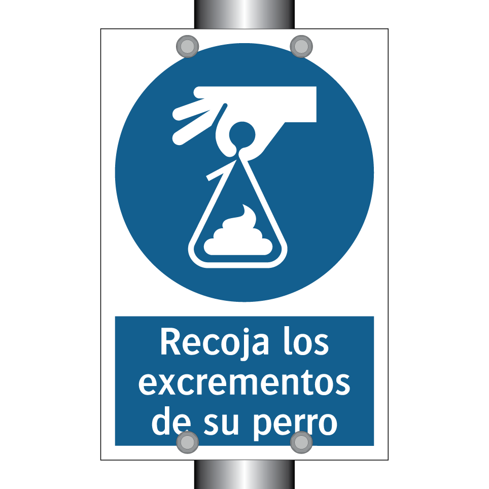 Recoja los excrementos de su perro
