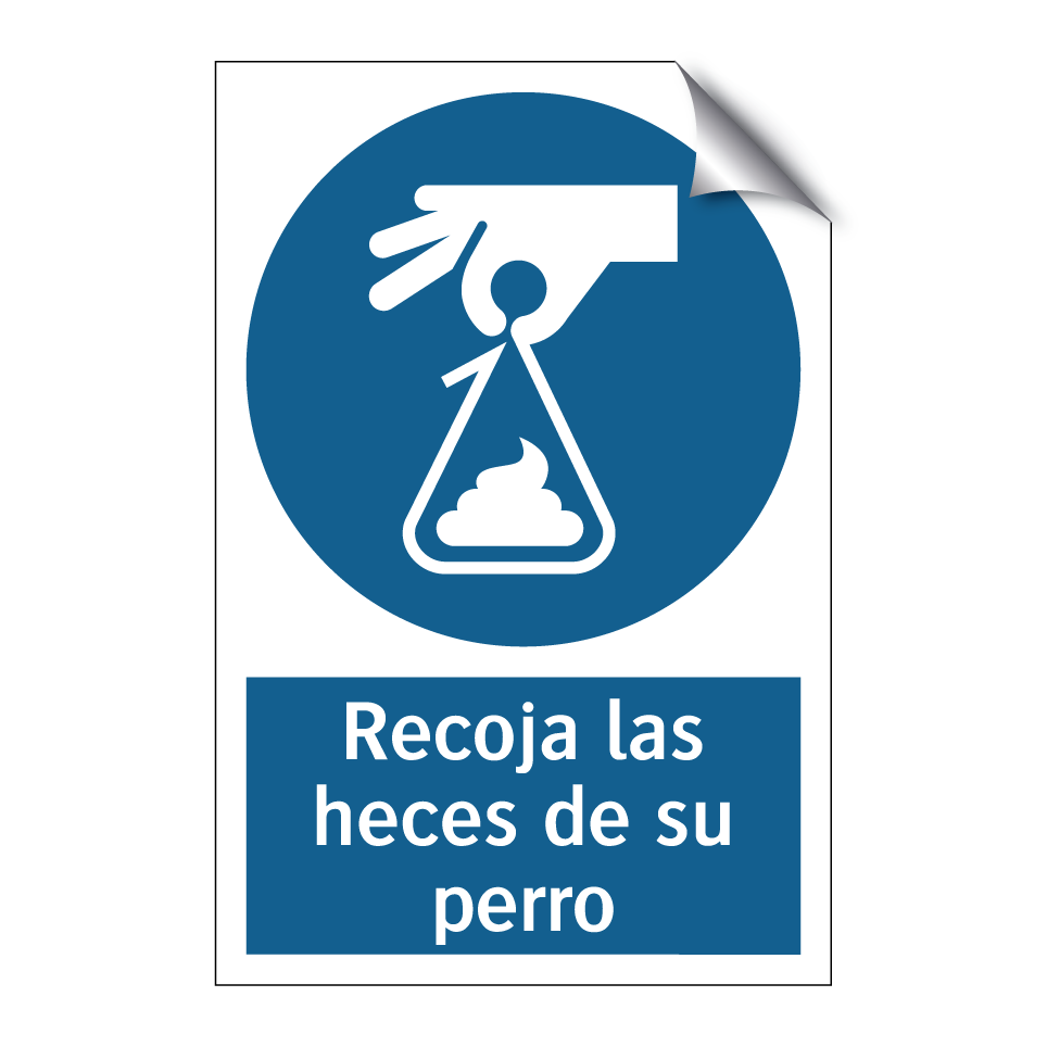 Recoja las heces de su perro