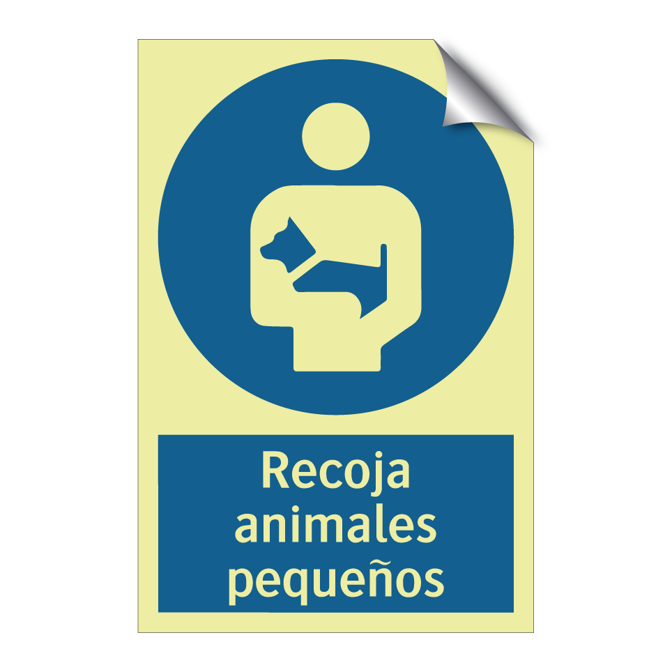 Recoja animales pequeños