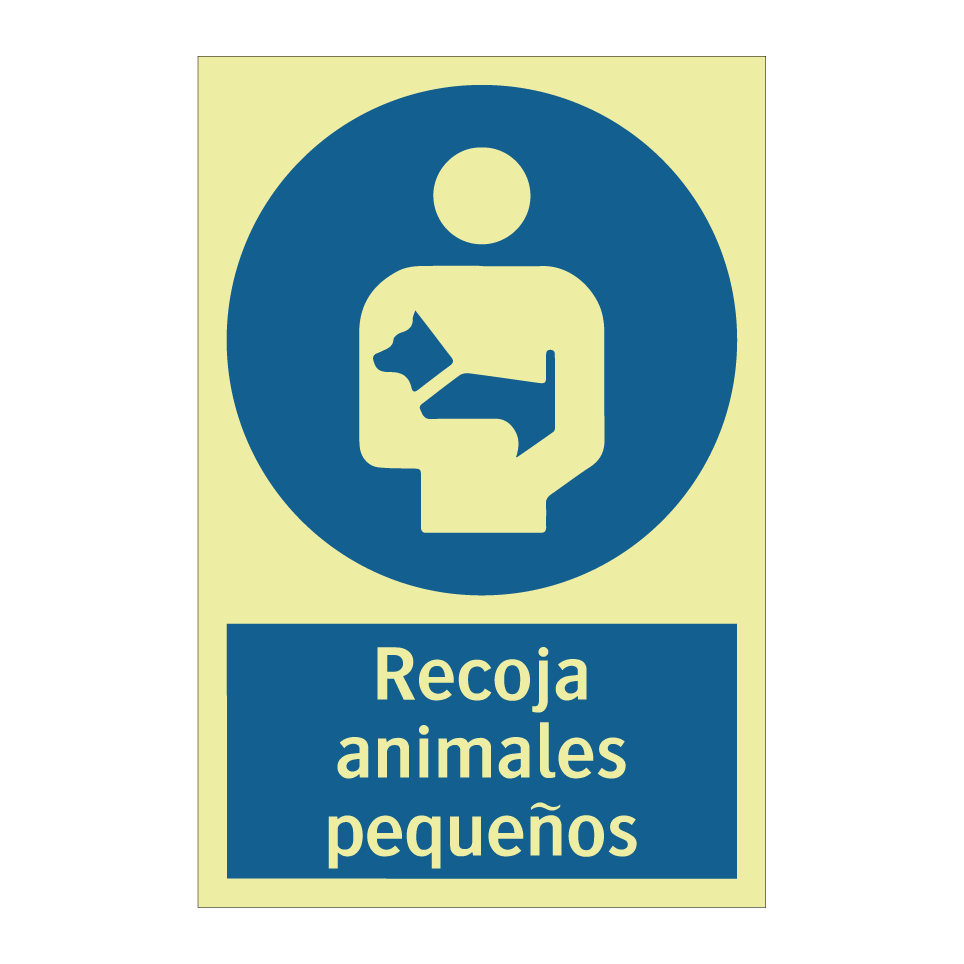 Recoja animales pequeños