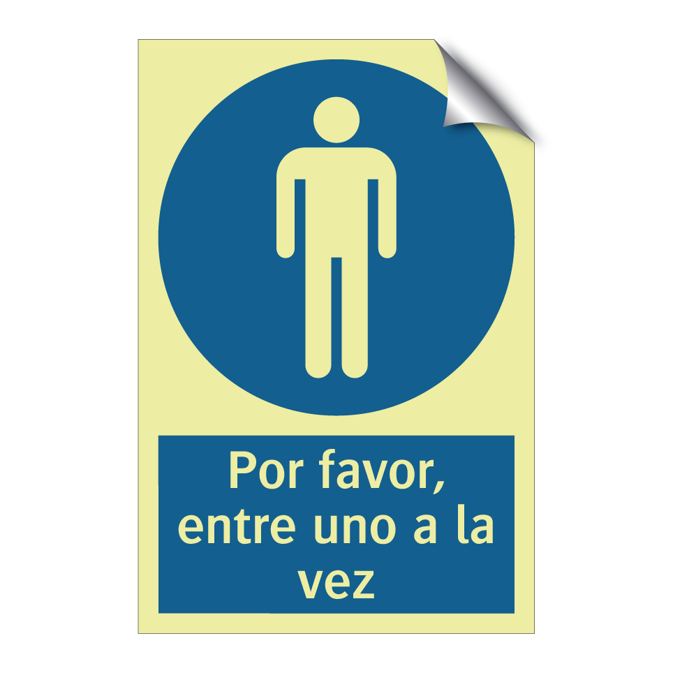 Por favor, entre uno a la vez