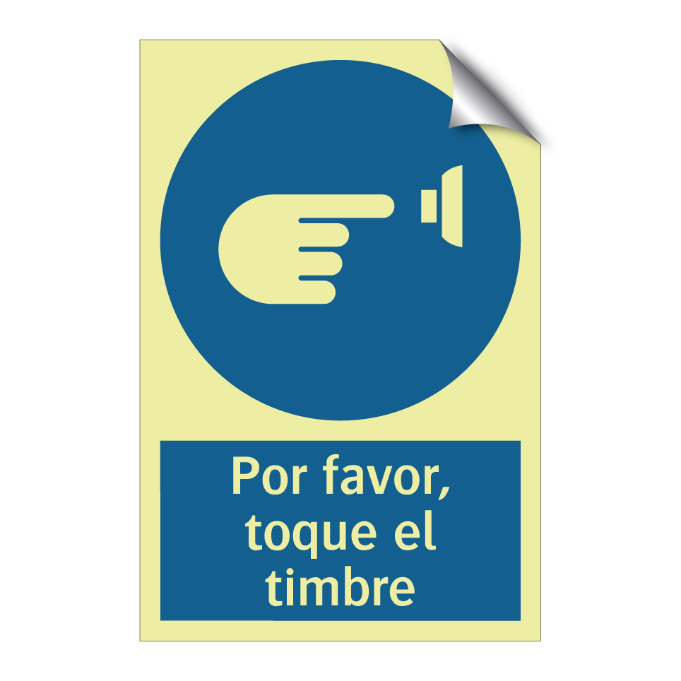 Por favor, toque el timbre