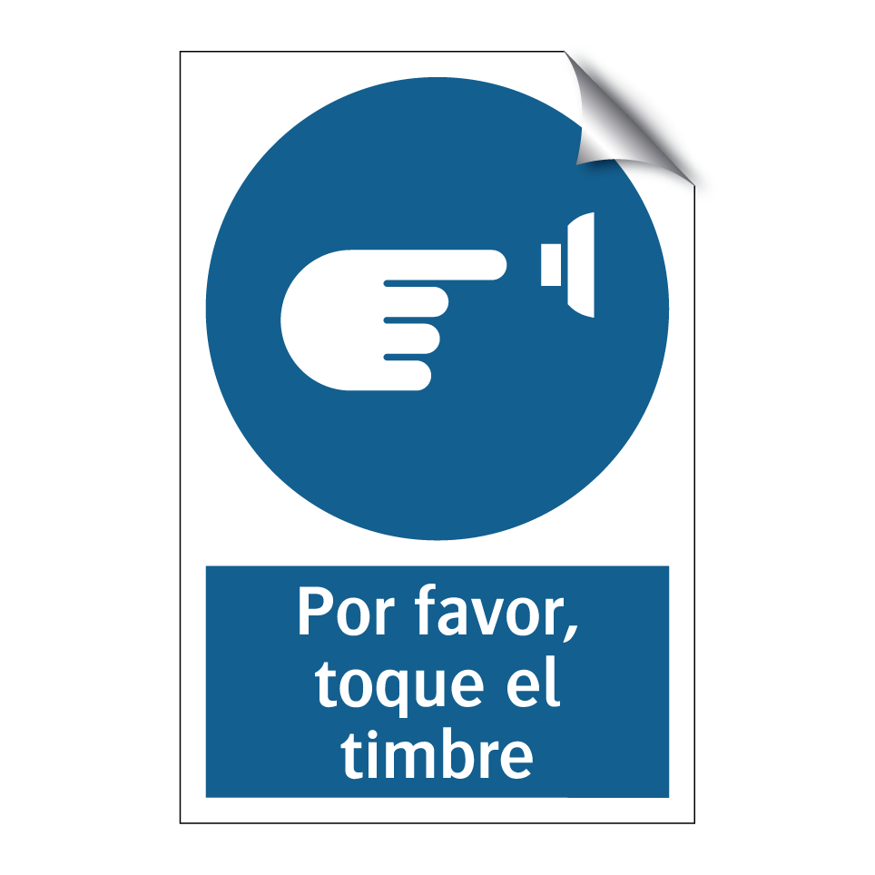 Por favor, toque el timbre