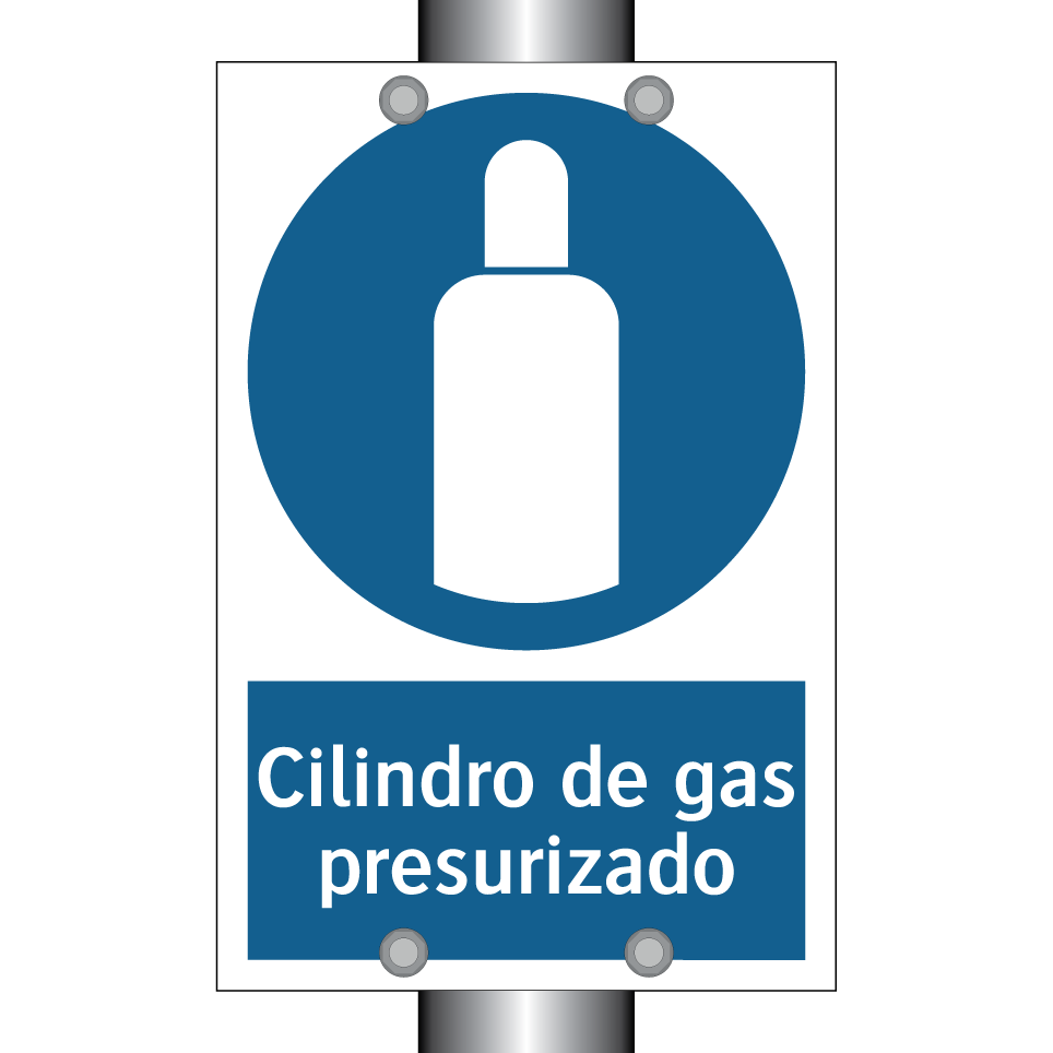 Cilindro de gas presurizado