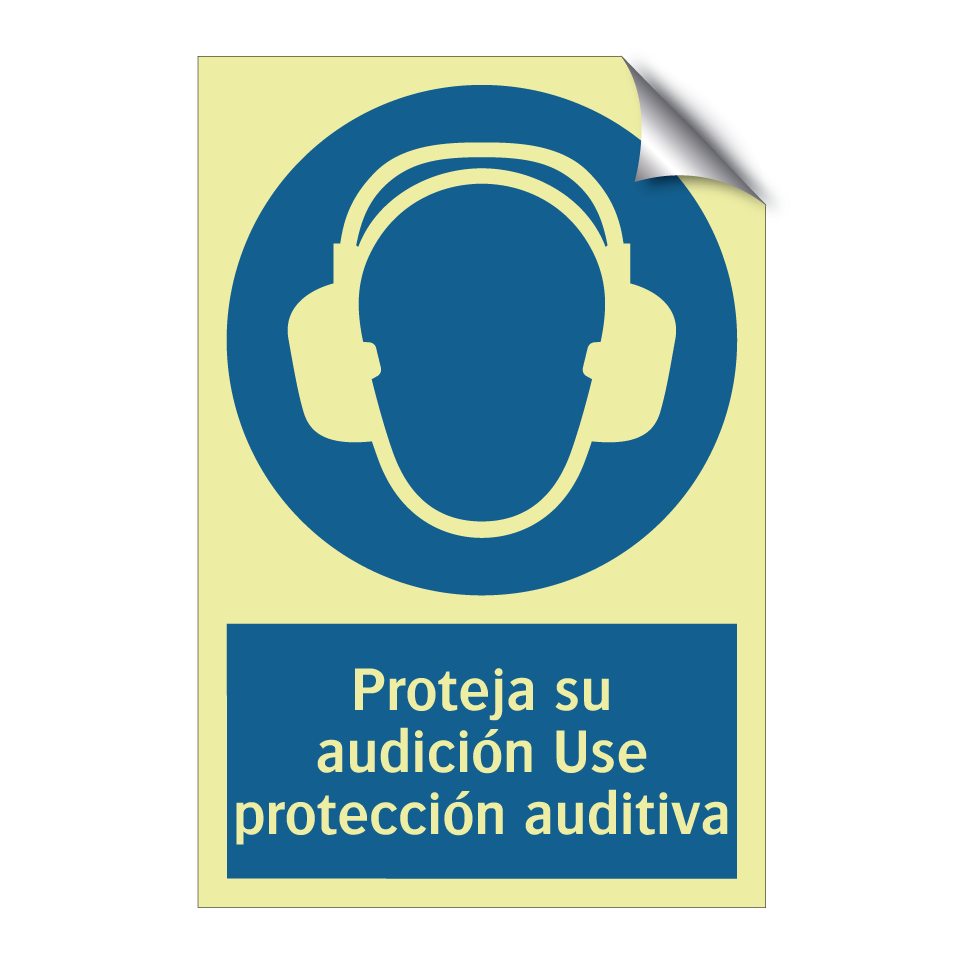 Proteja su audición Use protección auditiva