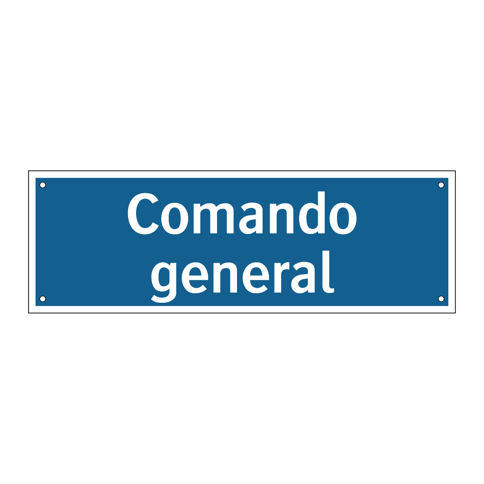 Comando general