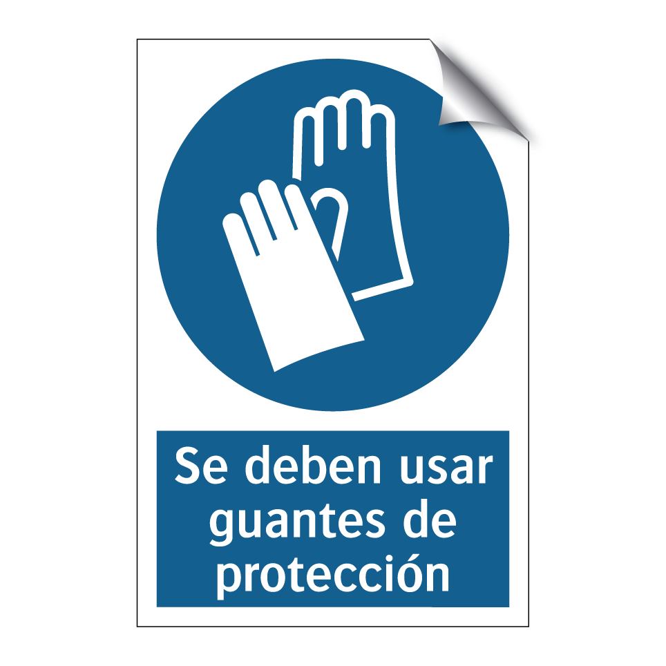 Se deben usar guantes de protección