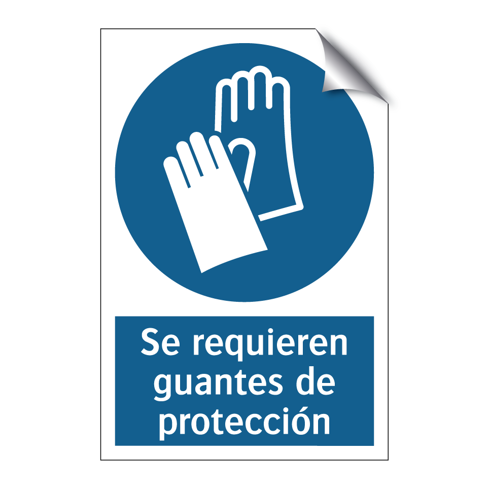 Se requieren guantes de protección